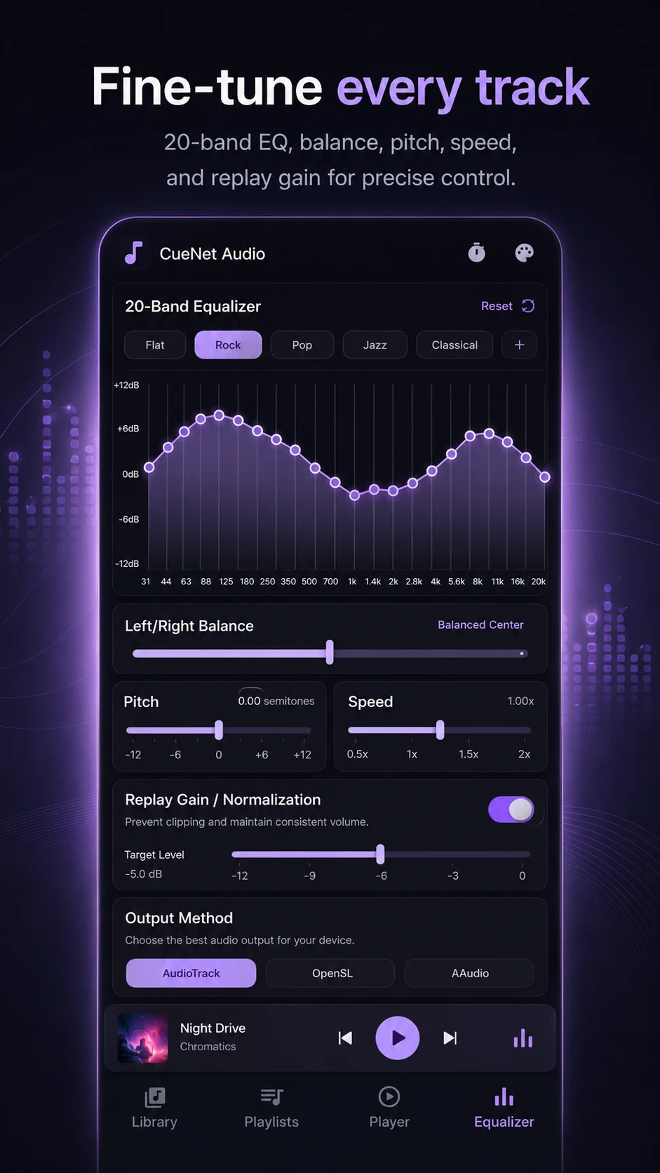 CueNet: Hi-Res FLAC Player screenshot