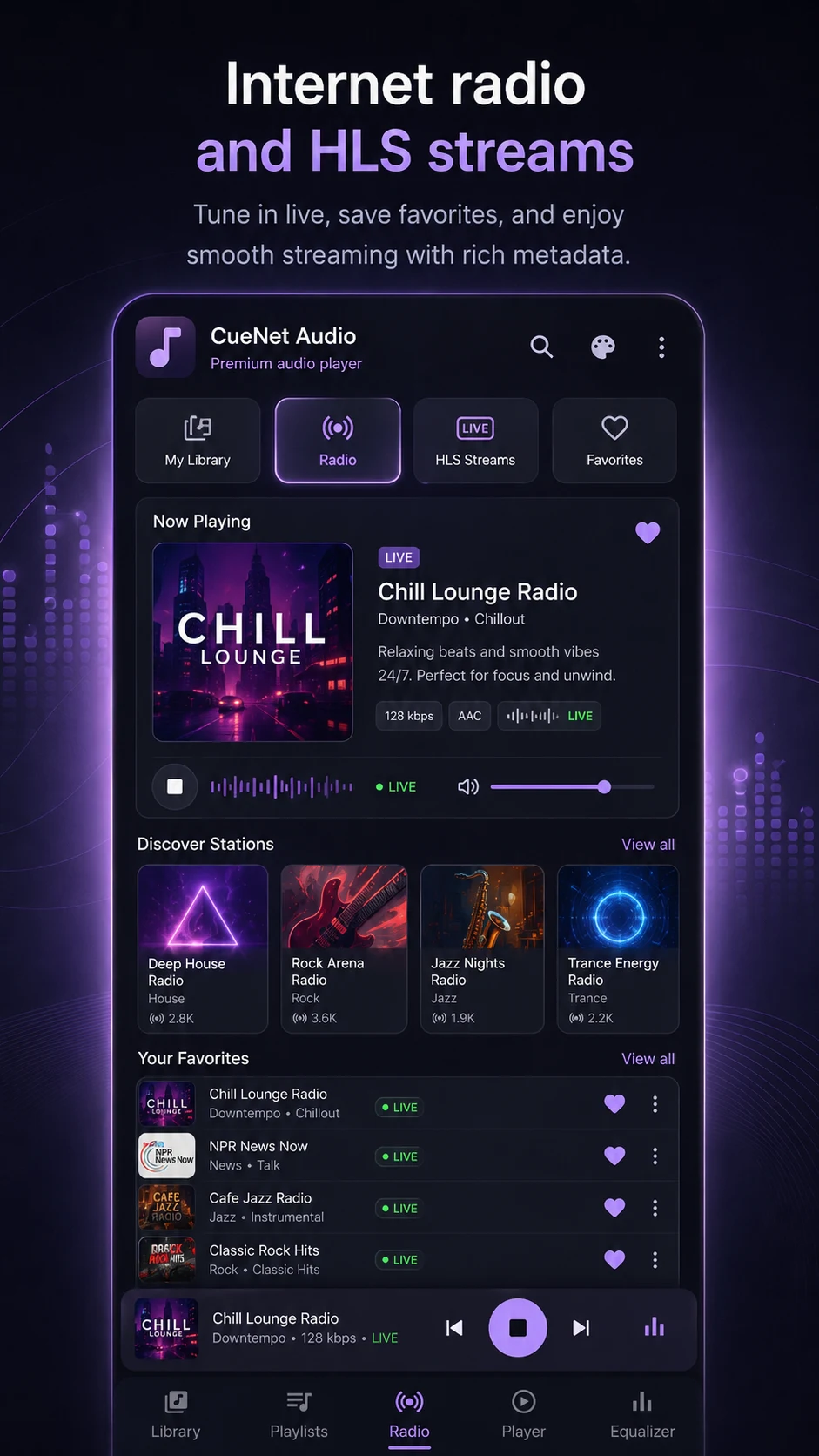 CueNet: Hi-Res FLAC Player screenshot
