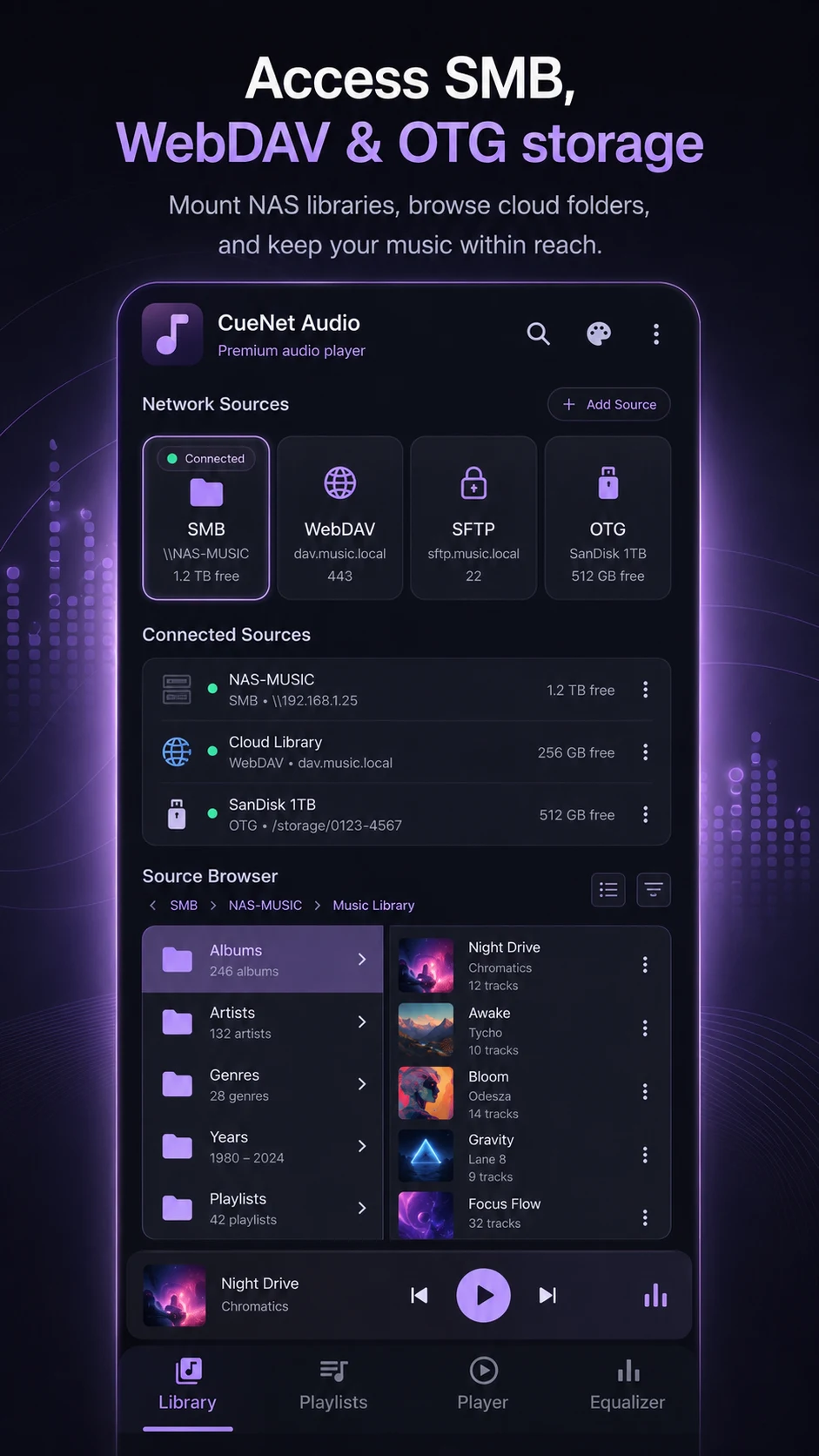 CueNet: Hi-Res FLAC Player screenshot