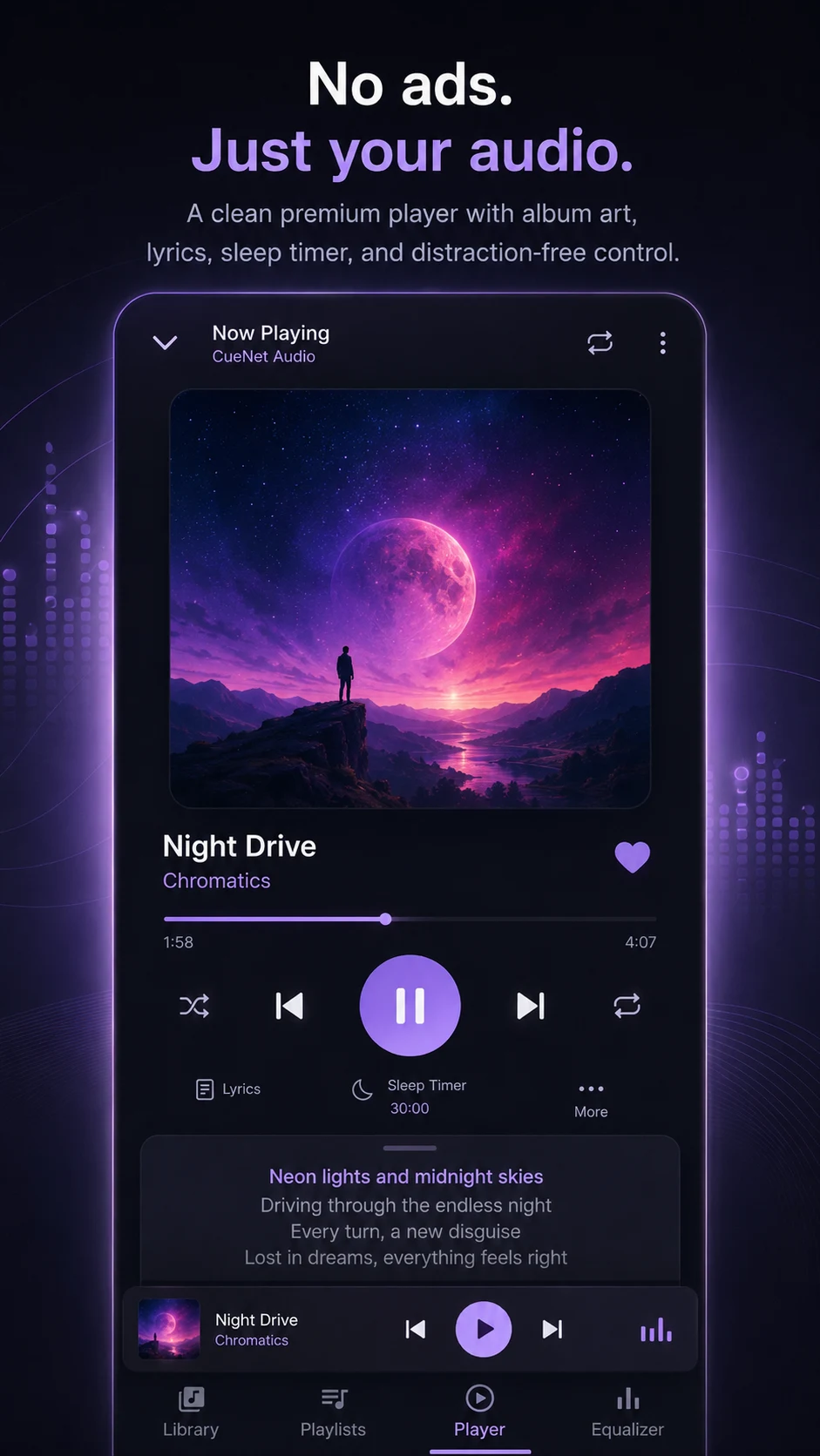 CueNet: Hi-Res FLAC Player screenshot